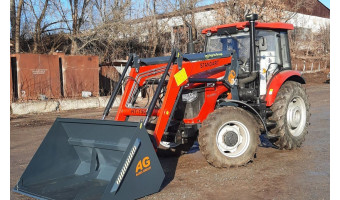 Фронтальні навантажувачі та навісне обладнання купити від виробника Agris Group | Deusagro